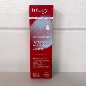 Trilogy Hyaluronic Acid+ Water Cream Advanced Hydration Lightweight Moisturizer